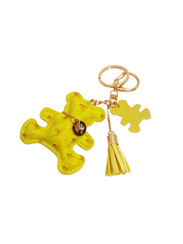 Teddy Charm Small Yellow