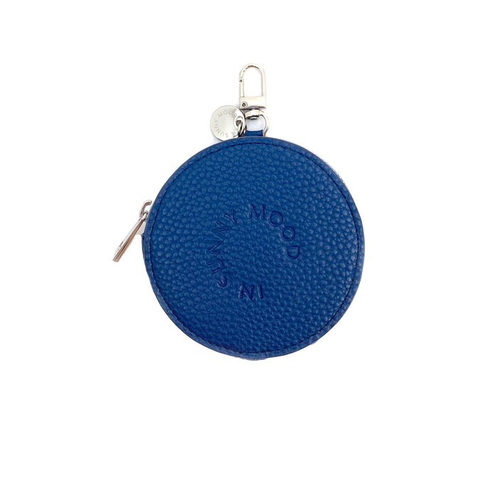 Phone Pouch Round Blue