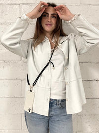 Mobile Base Necklace Pink Silver
