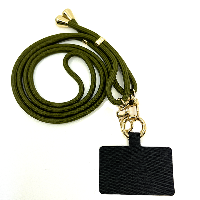 Mobile Base Necklace Khaki Gold