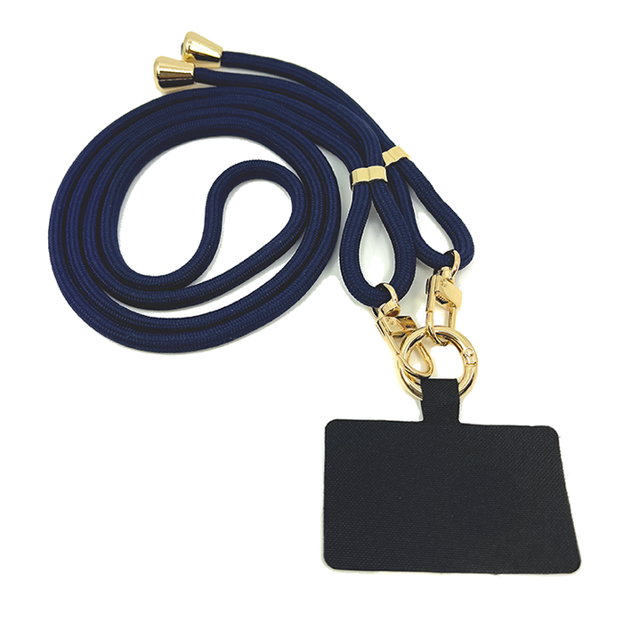 Mobile Base Necklace Blue Gold