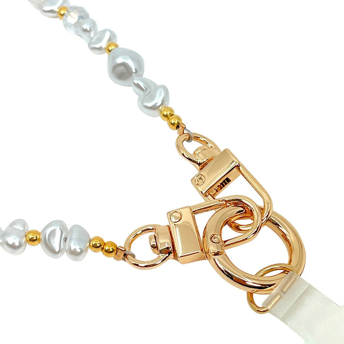 Helena Wristlet Pearl Gold 30