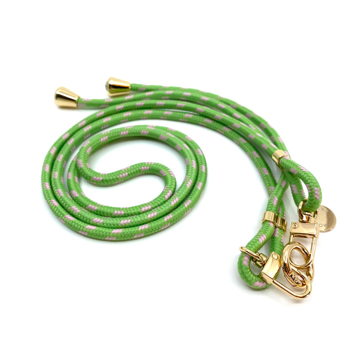 Mobile Base Necklace Green Gold