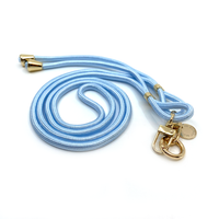 Mobile Base Necklace Shiny Blue Gold