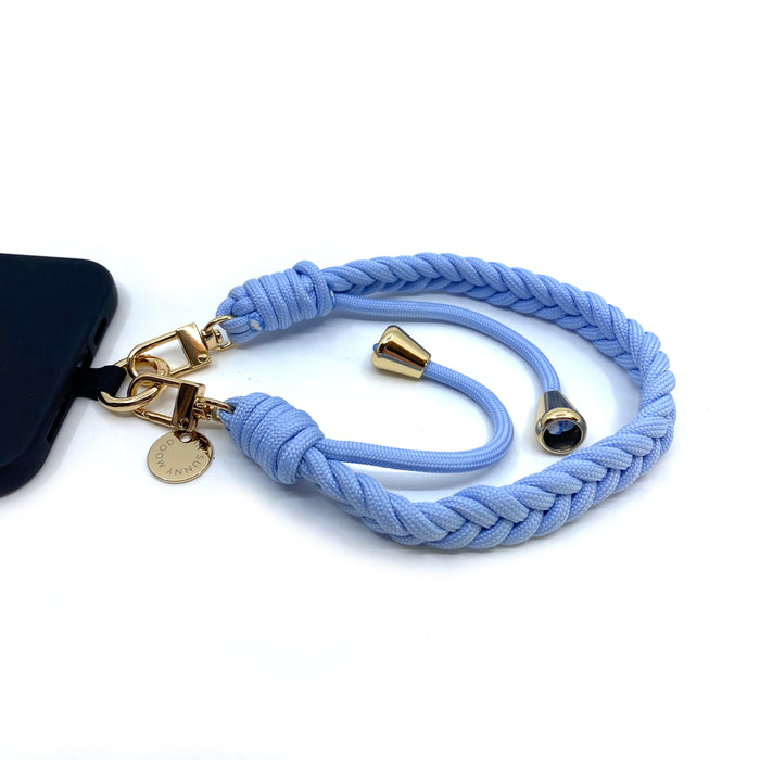 Monia Wristlet Light Blue