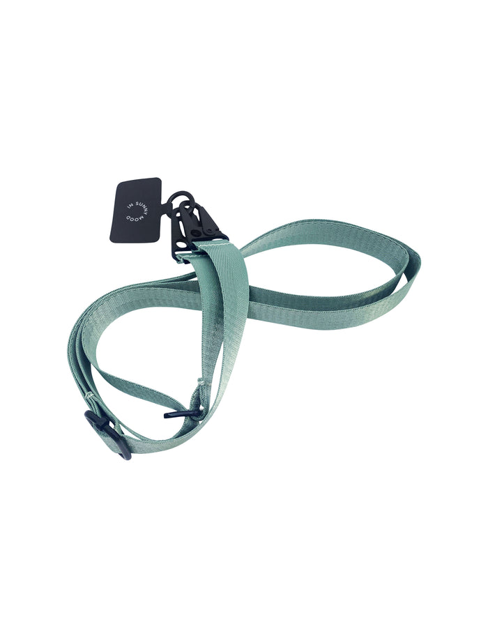 Matilda Webbing Strap Dusty Turqoise