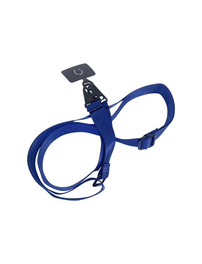 Matilda Webbing Strap Blue