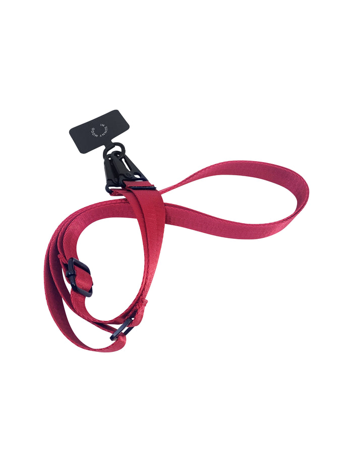 Matilda Webbing Strap Red