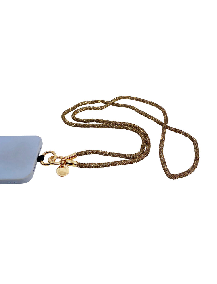 Gala Sparkle Phone Strap 130 Gold