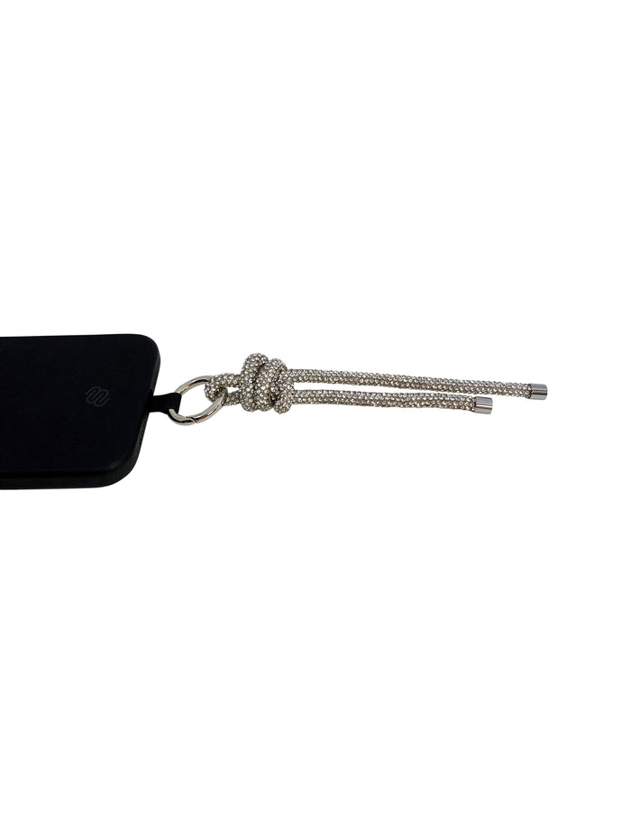 Gala Sparkle Charm Holder Silver