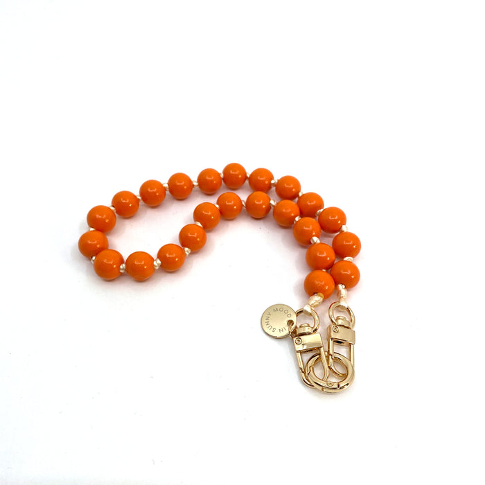 Olivia Multi Wristlet Wood Orange