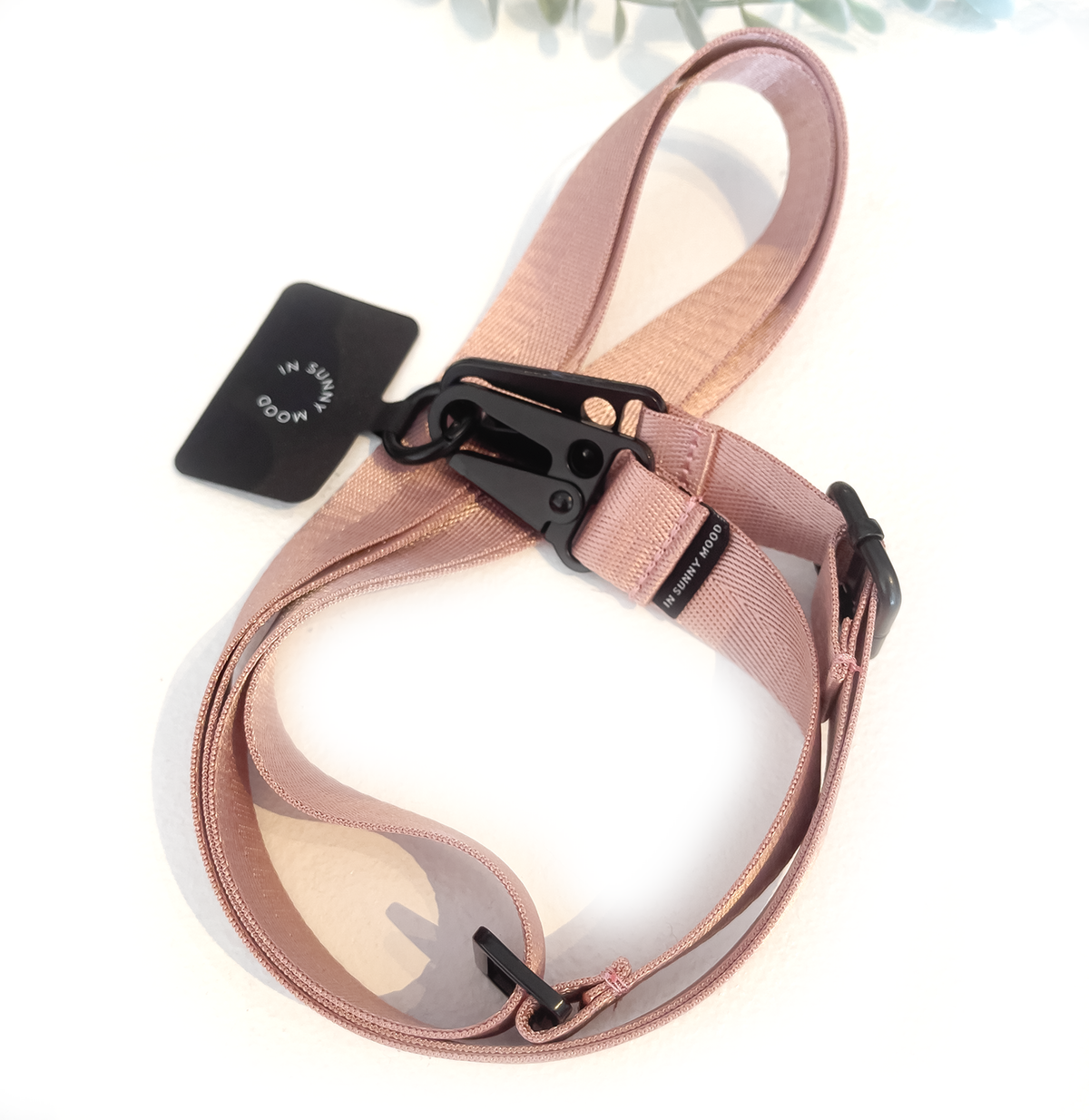 Matilda Webbing Strap Pink