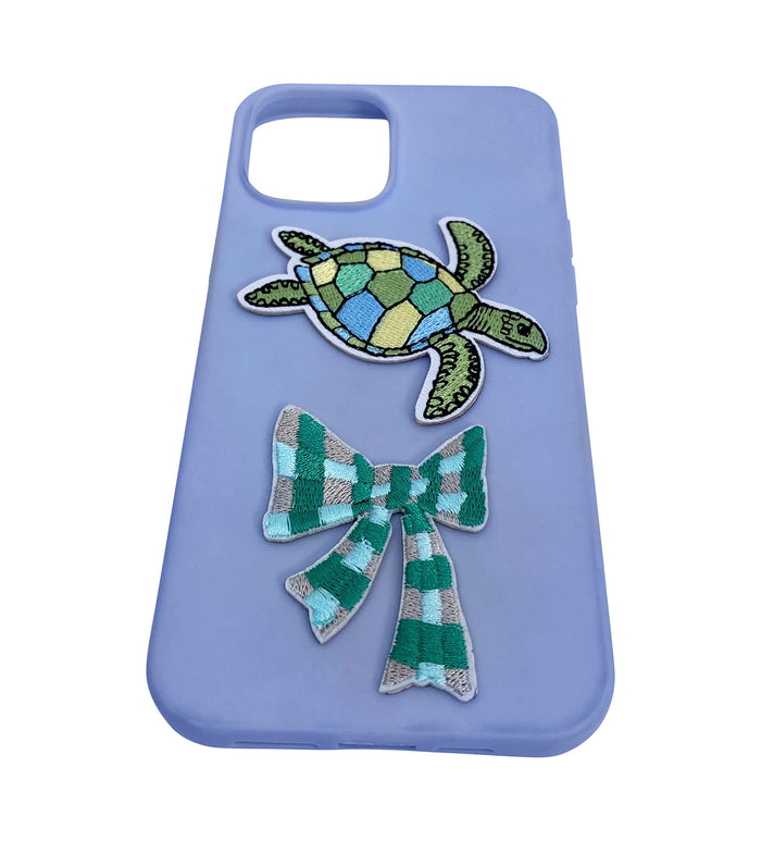 Sticker Turtle Bow Green
