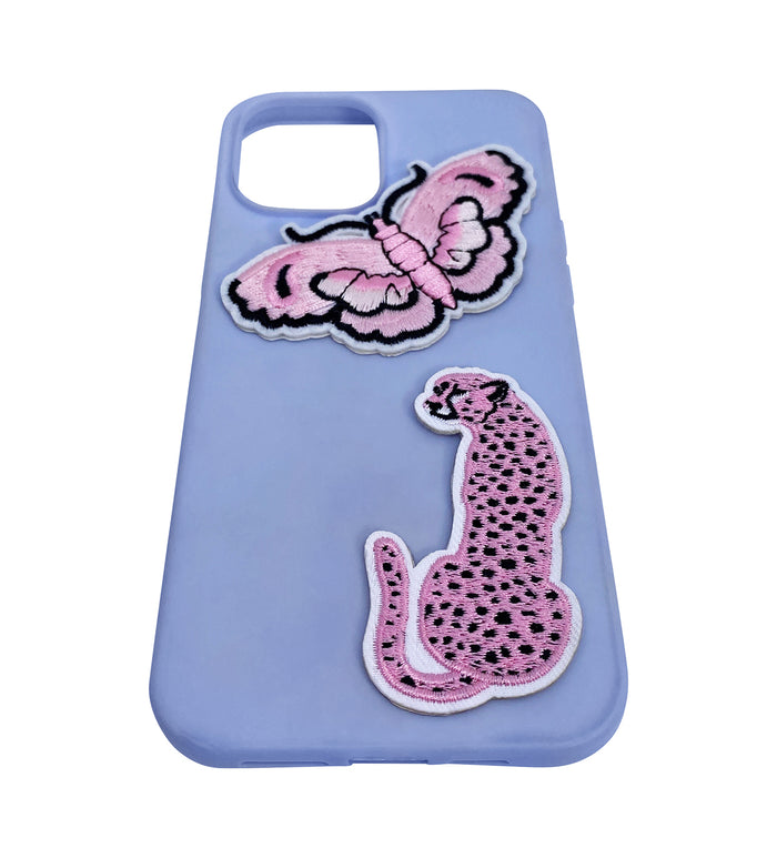 Sticker Tiger Butterfly Pink