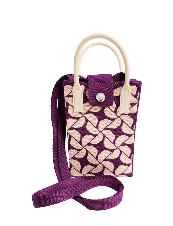 Mobile Cross Bag Cecile Plum