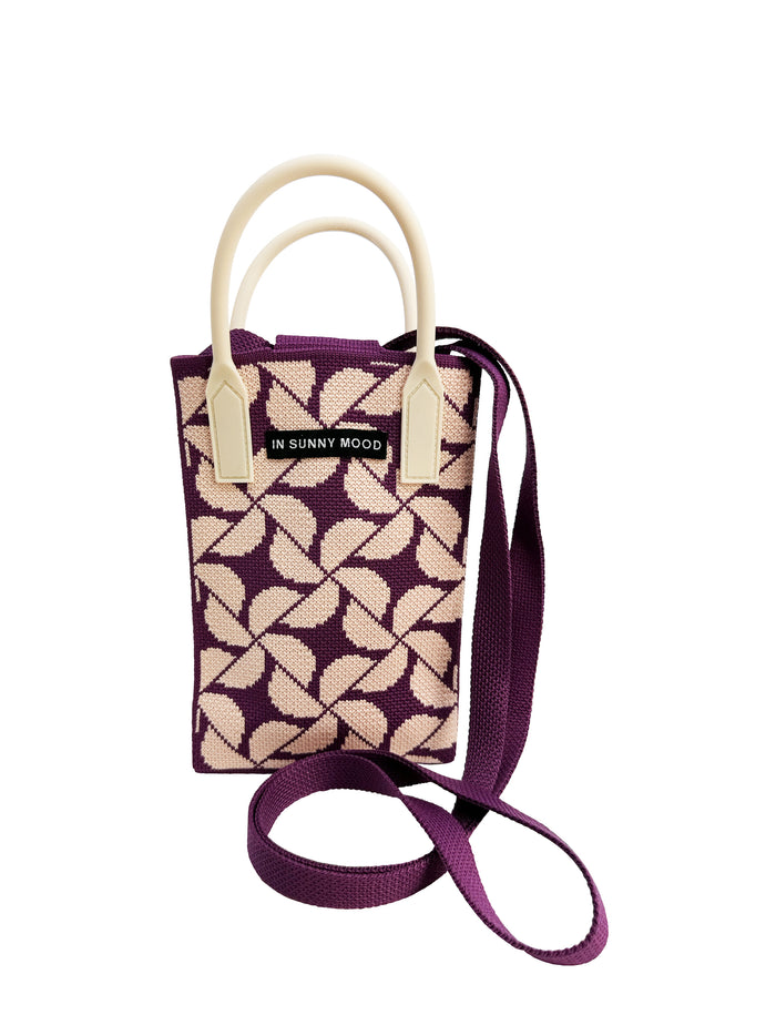 Mobile Cross Bag Cecile Plum