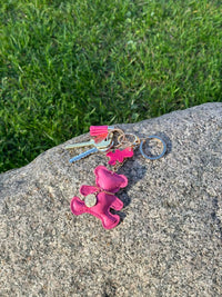 Teddy Charm Small Pink