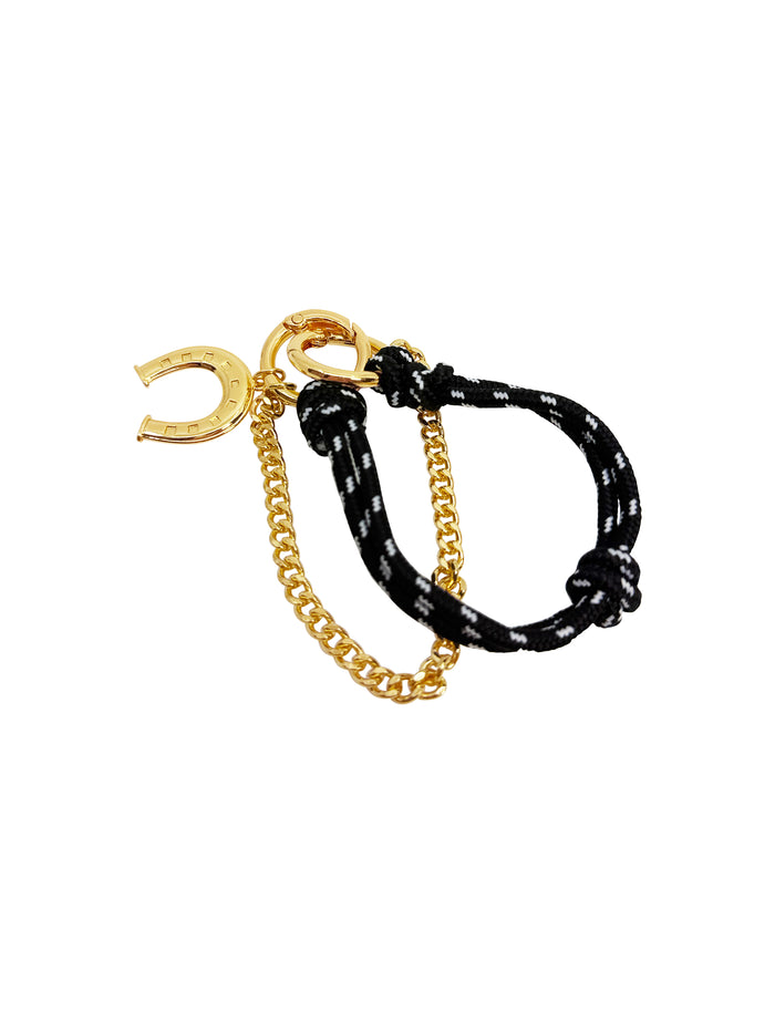 Charm & Key Horse Black