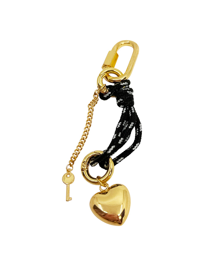 Charm & Key Heart Lock