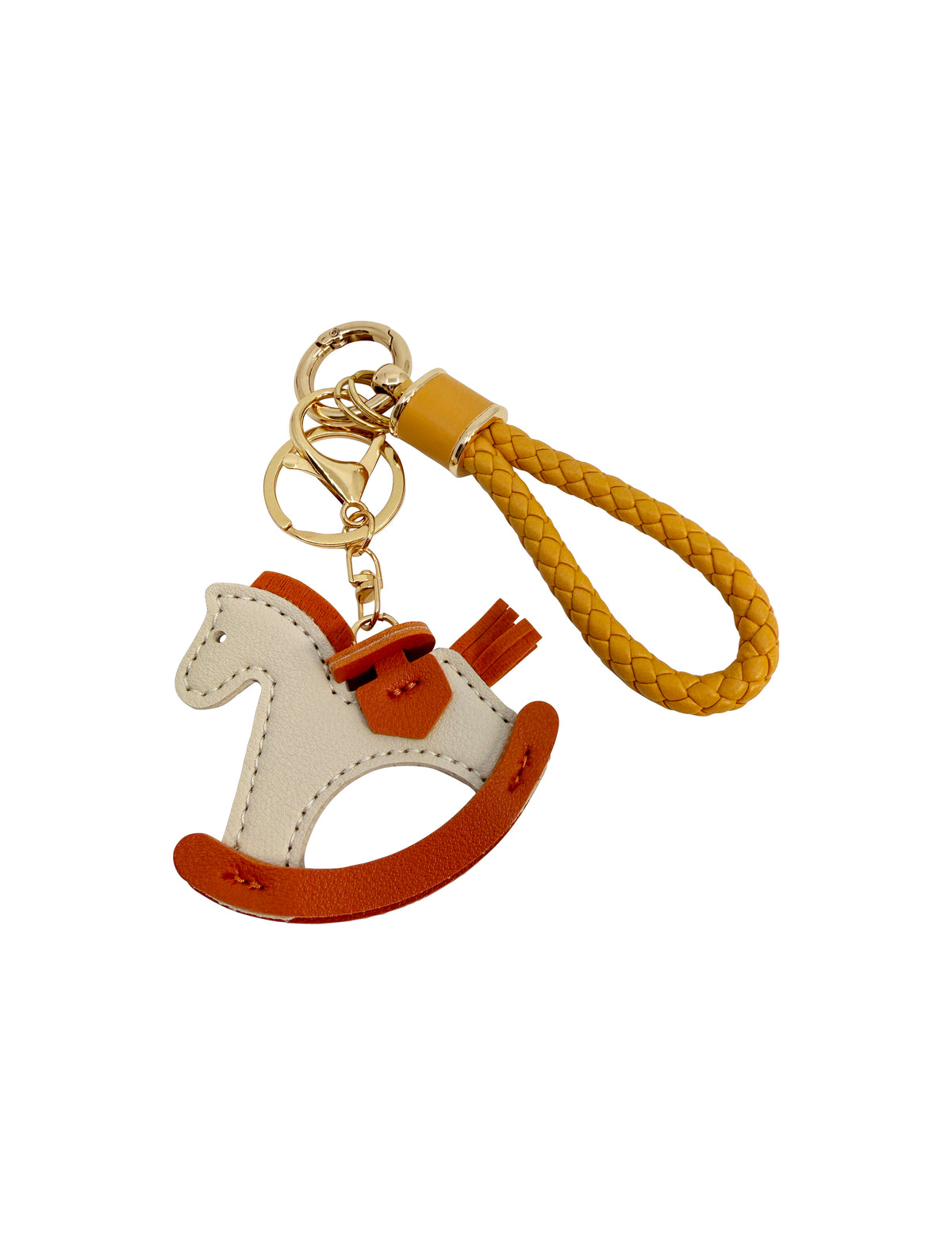 Pony Charms & Key Orange E & A