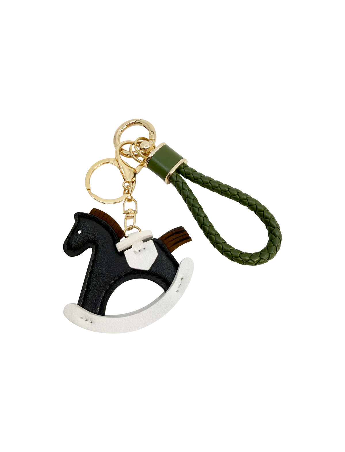 Pony Charms & Key Green E & A