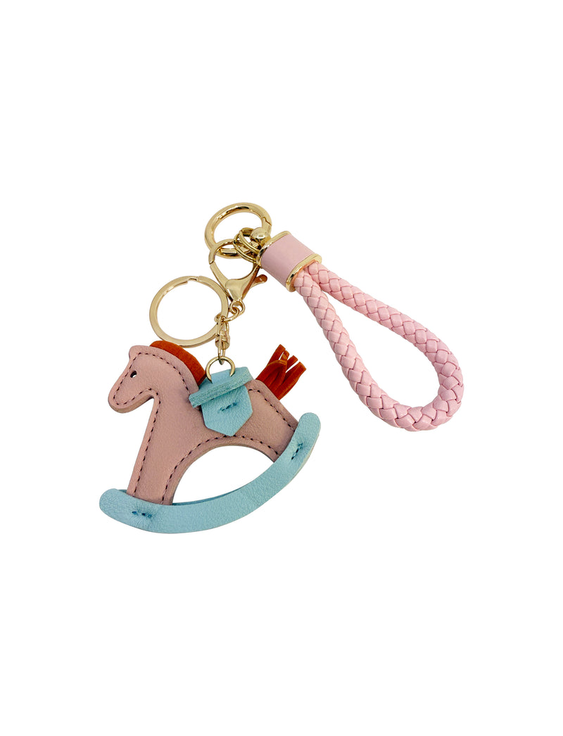 Pony Charms & Key Pink E & A