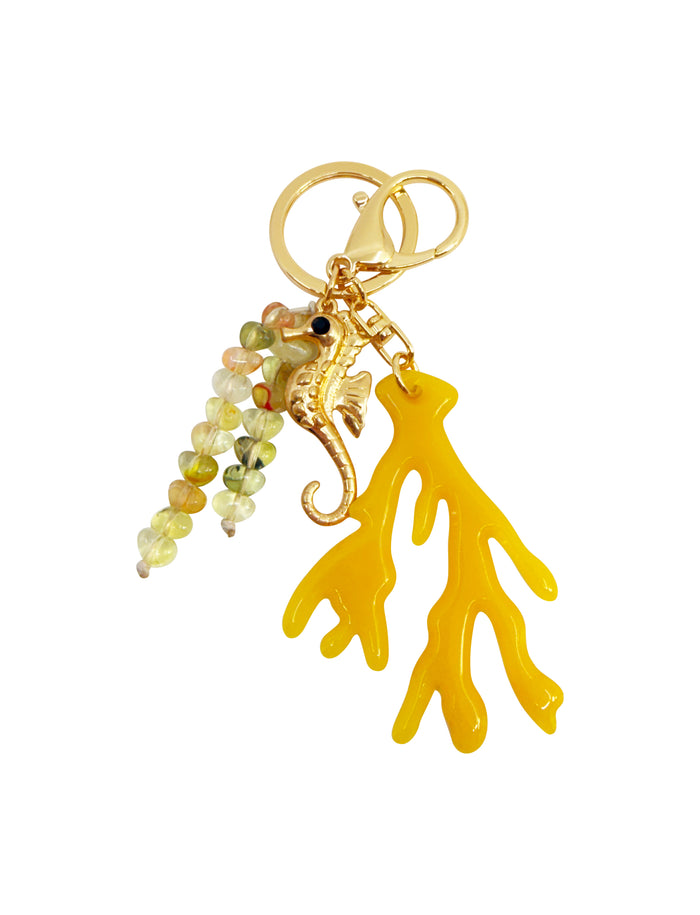 Corall Key Charm Yellow