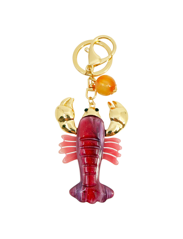 Crayfish Key Charm Red