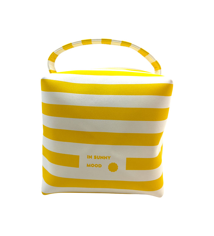 Sunny Square Cosmetic Stripe Gul