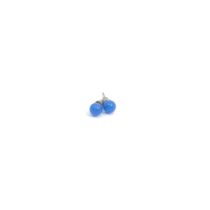 Malou Ear 6 mm Blue Agate
