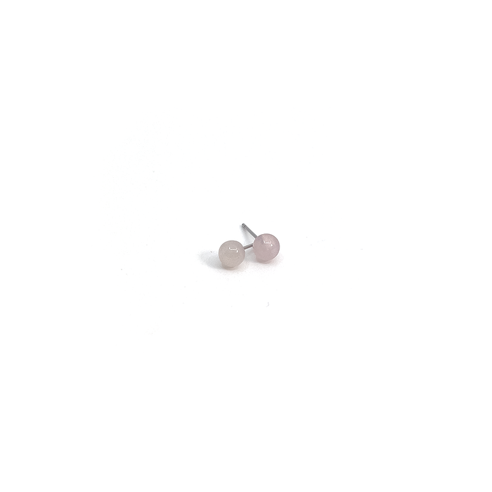 Malou Ear 6 mm Pink Quartz