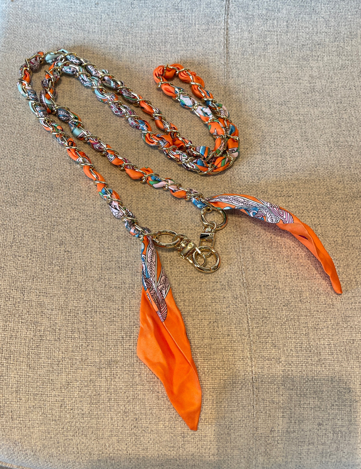 Lee Scarf Strap 125 Orangina Mix