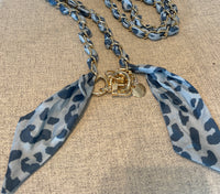 Lee Scarf Strap 125 Leo Blue