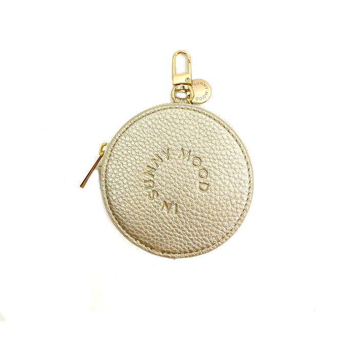 Phone Pouch Round Gold