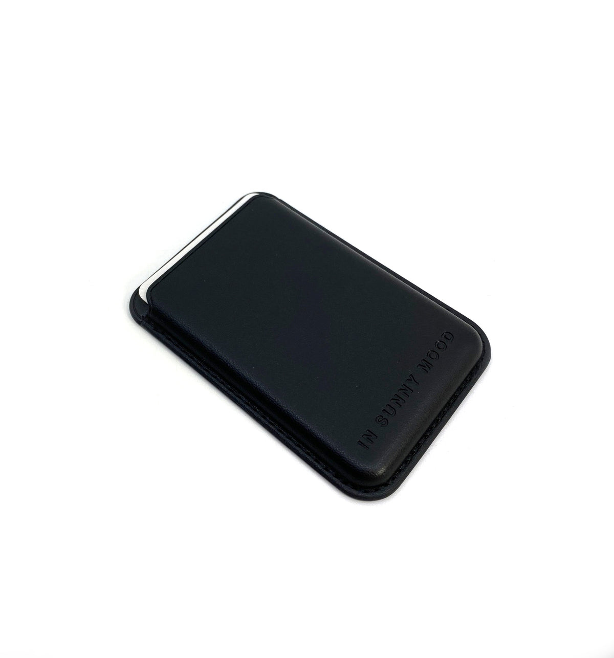 Magnetic Card Holder Black