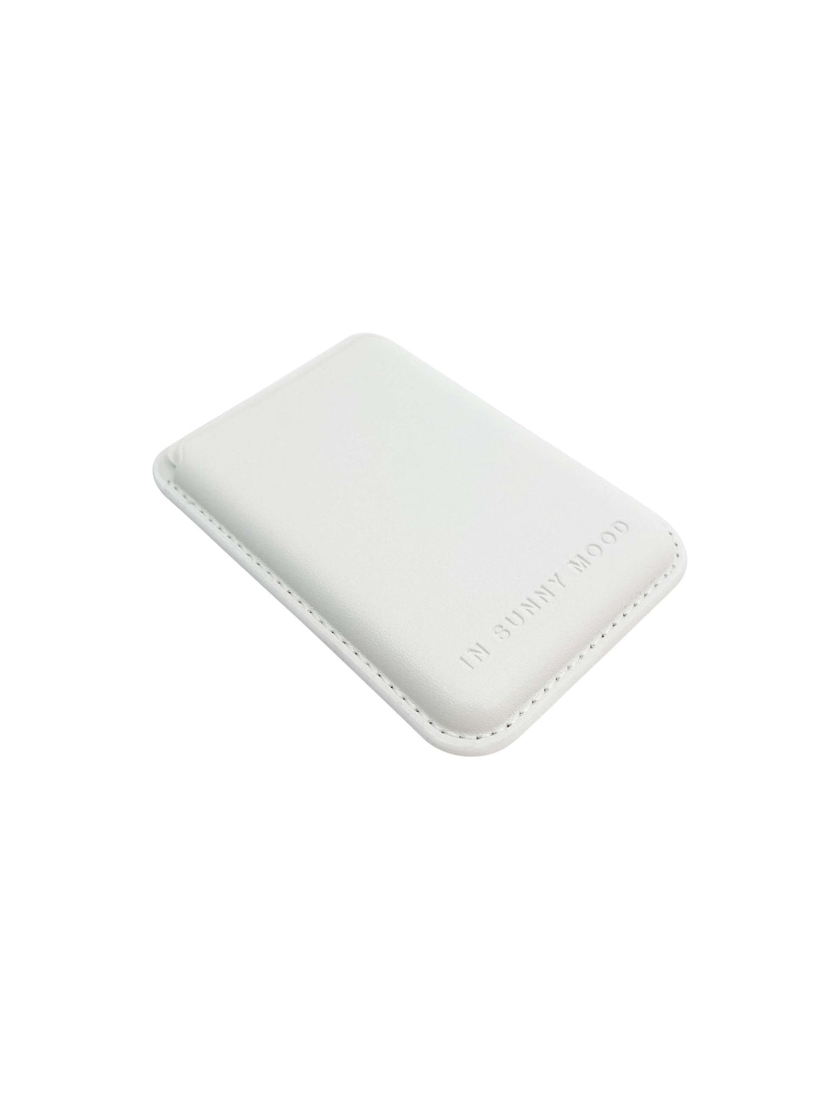 Magnetic Card Holder White
