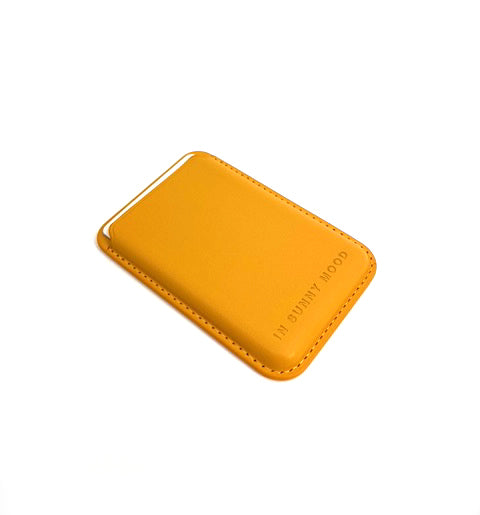 Magnetic Card Holder Yellow