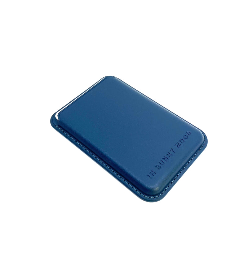 Magnetic Card Holder Blue