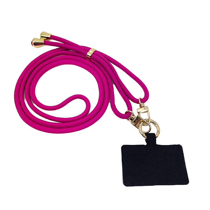 Mobile Base Necklace Intense Pink Gold