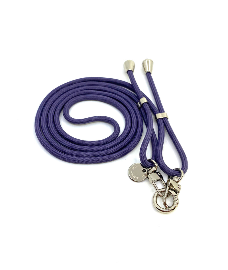 Mobile Base Strap Deep Purple Silver