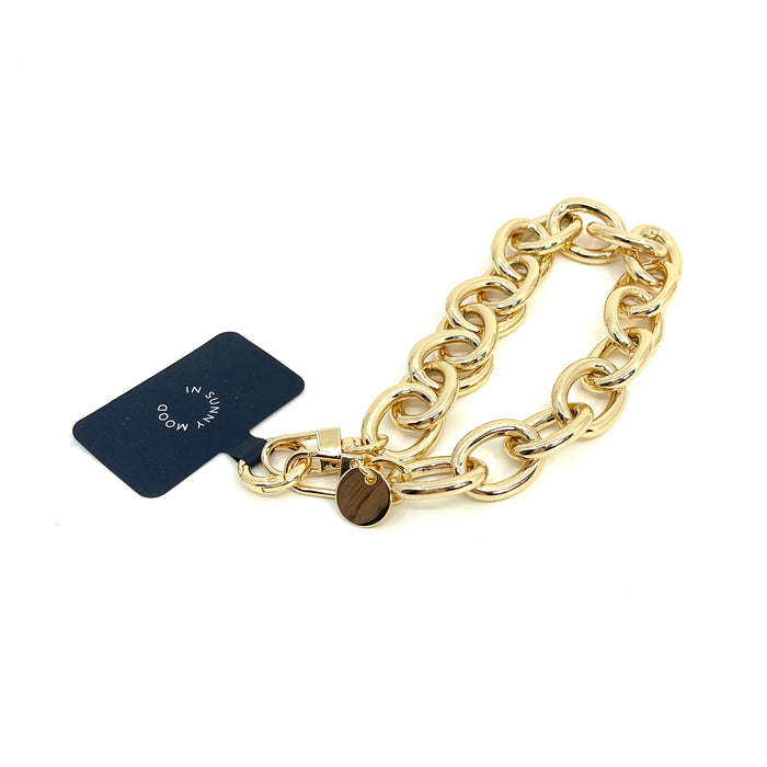 Ivy Chain Deco Wristlet Gold