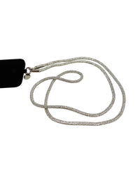 Gala Sparkle Phone Strap 130 Silver
