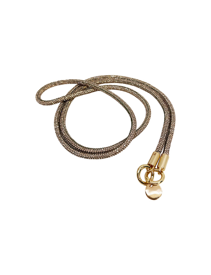 Gala Sparkle Phone Strap 130 Champagne Gold