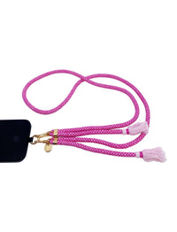 Siri Tassel Phone Strap Pink