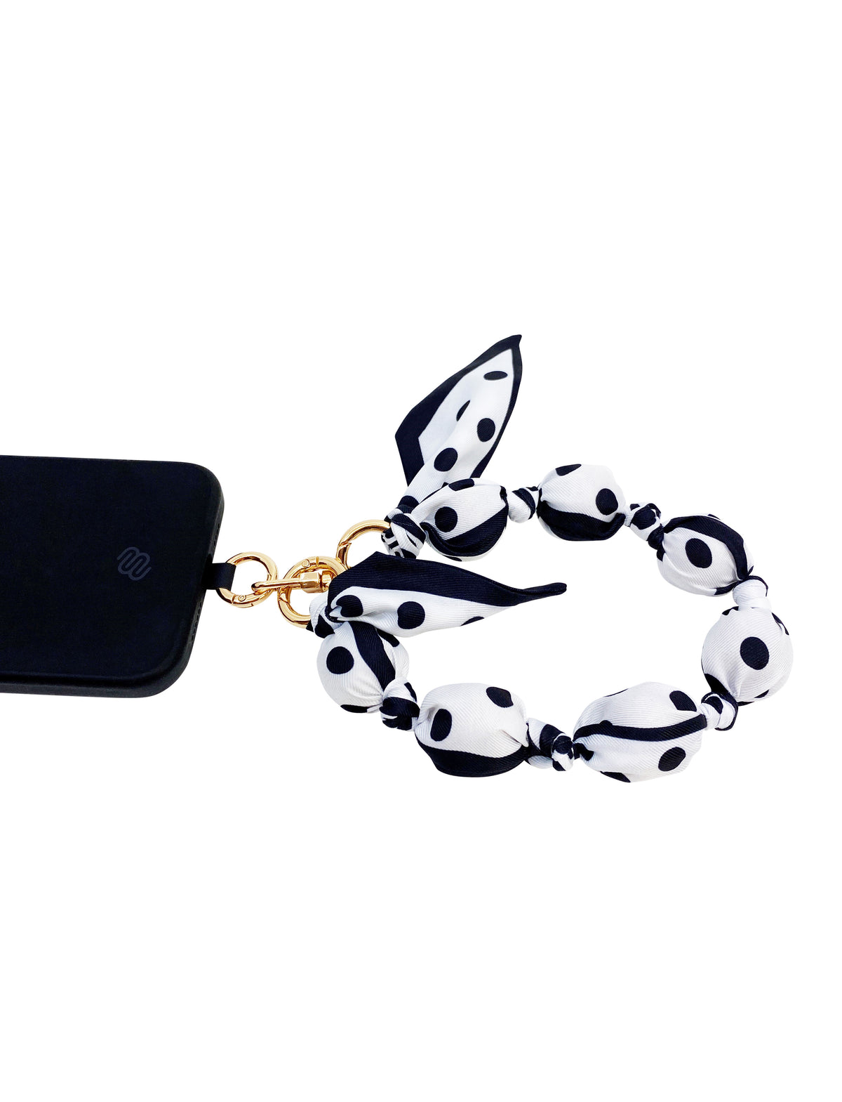 Pom Wristlet Dot