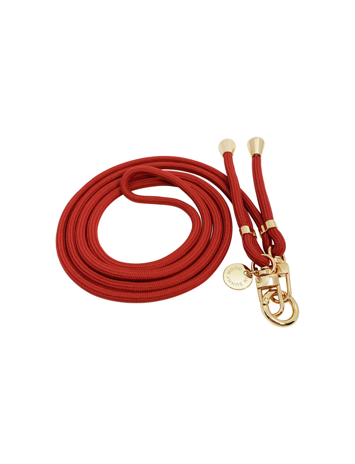 Mobile Base Strap Tomato Red Gold