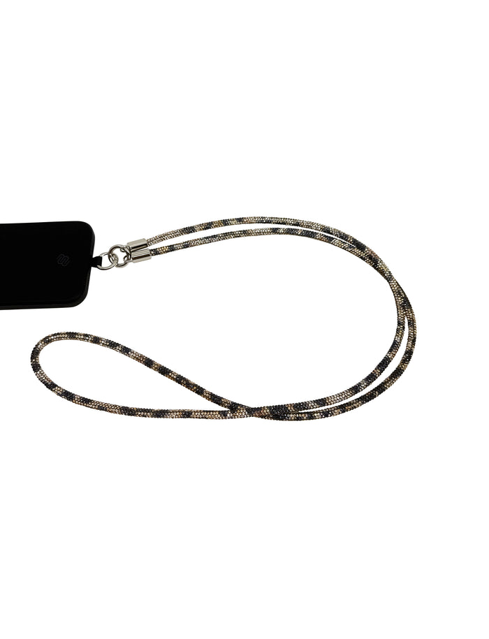 Gala Sparkle Phone Strap 130 Leo Silver