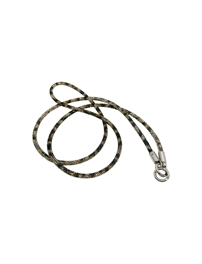 Gala Sparkle Phone Strap 130 Leo Silver