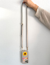 Galina Leather Strap Near White Gold