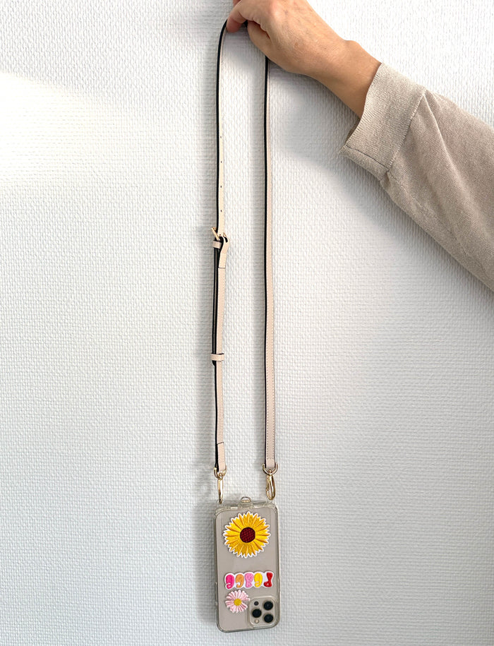 Galina Leather Strap Near White Gold